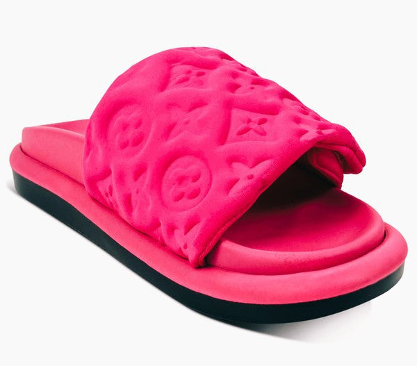 Hot Pink Slides – The Rising Phoenix Boutique